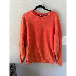 Men's Chubbies acid wash crewneck red/orange size M. Also have a blue one